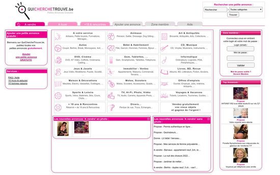 Quicherchetrouve | Petites annonces gratuites en Belgique QuiChercheTrouve