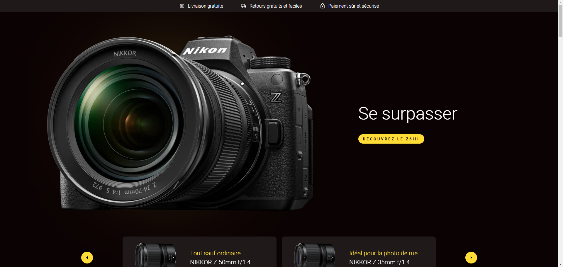 Nikon France | Matériel de photographie de qualité professionnelle